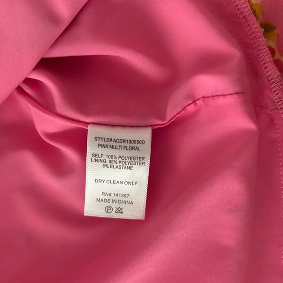 Astr Pink One Shoulder Sundress for Wedding Guest - Picture 6 of 6